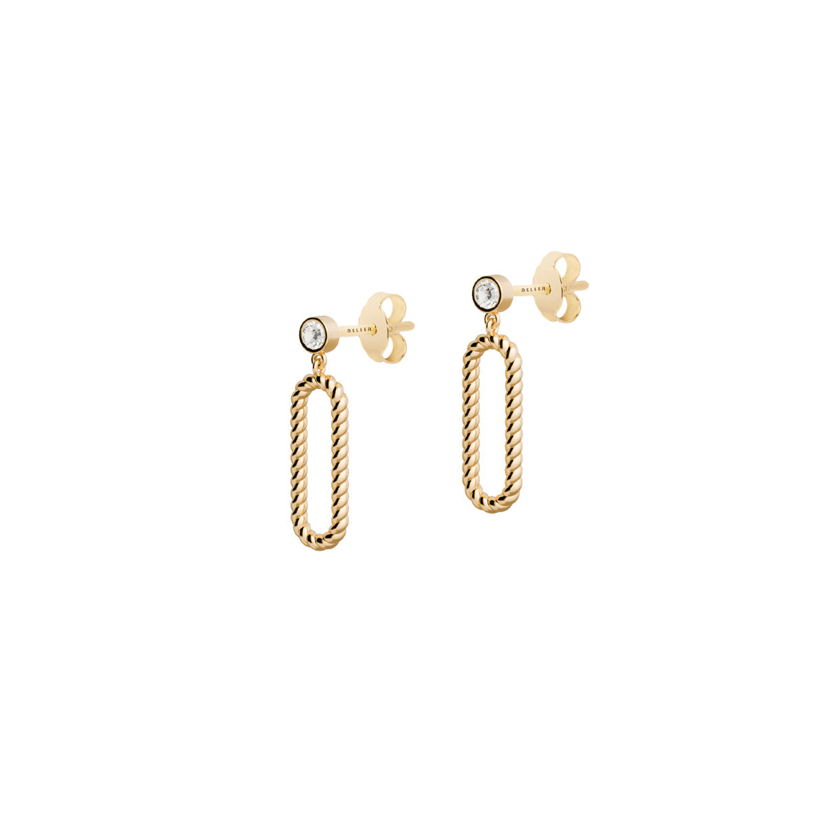 Gold earrings Elements N°3