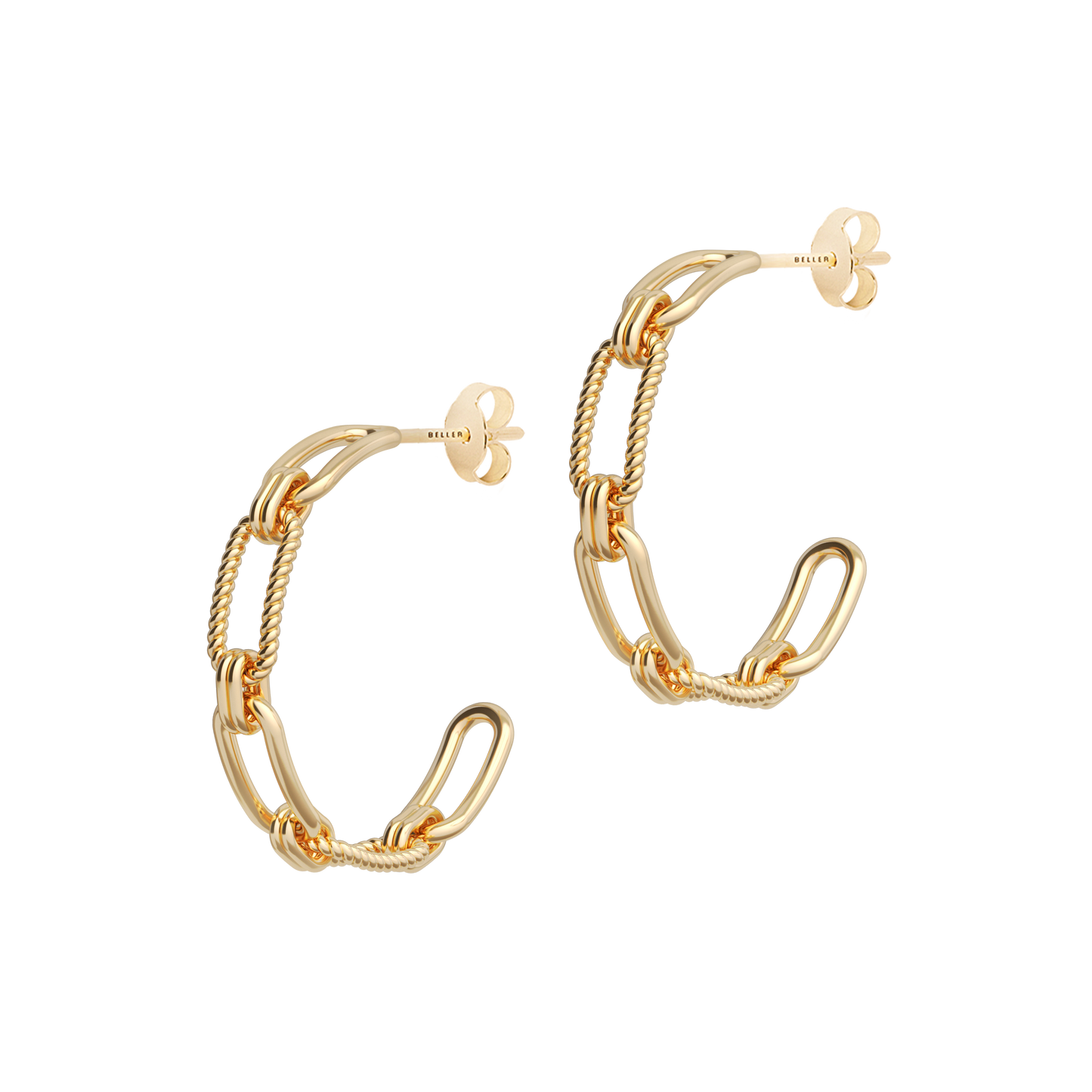 Gold earrings Elements N°9