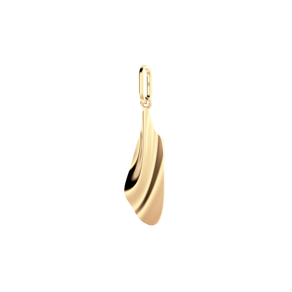 Zawieszka złota Liquid N°1_bizuteria_jubiler_krakow_jubiler_warszawa_atelier_beller_atelier_warszawa_atelier_krakow_bizuteria_personalizowana.
