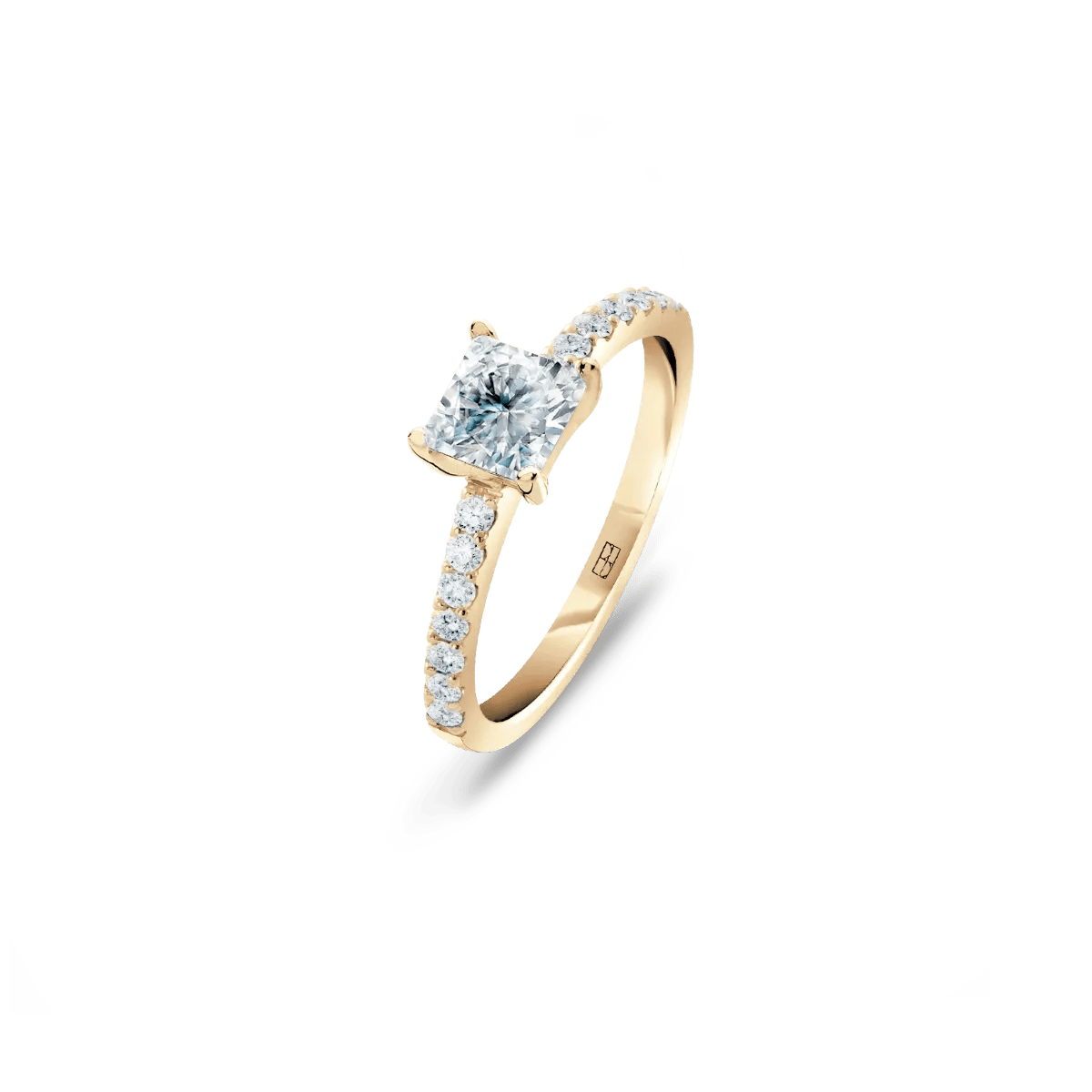 BELLER. ATELIER RINGS Pierścionek złoty zaręczynowy z brylantem cushion 0,50 CT Promise N°31 Jubiler-Warszawa zlota-bizuteria bizuteria-na-zamowienie hand-made-bizuteria jubiler-krakow bizuteria-sklep-online bizuteria-personalizowana bizuteria-luksusowa bizuteria-ekskluzywna atelier-warszawa atelier-krakow