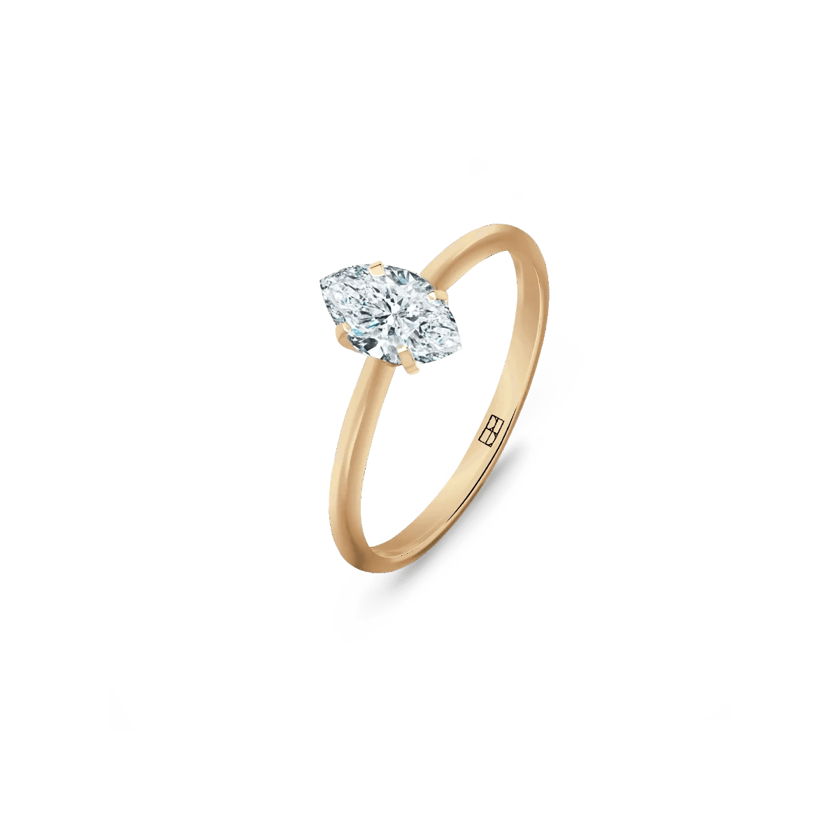 BELLER. ATELIER RINGS Pierścionek złoty zaręczynowy z brylantem markizą 0,50 CT Promise N°26 Jubiler-Warszawa zlota-bizuteria bizuteria-na-zamowienie hand-made-bizuteria jubiler-krakow bizuteria-sklep-online bizuteria-personalizowana bizuteria-luksusowa bizuteria-ekskluzywna atelier-warszawa atelier-krakow