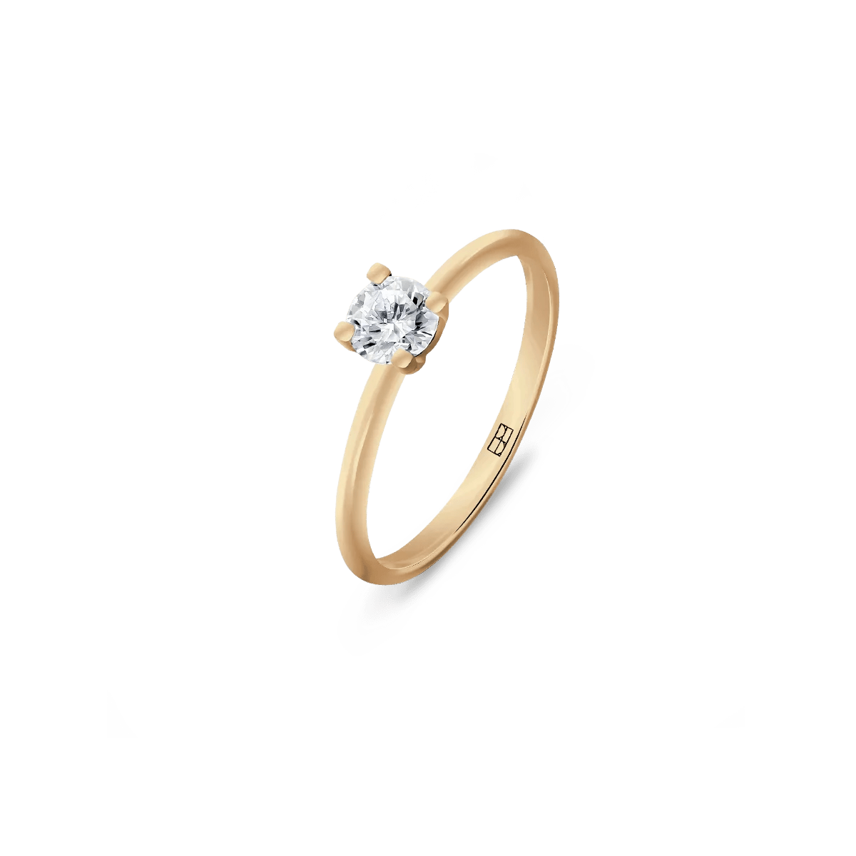 BELLER. ATELIER RINGS Pierścionek złoty zaręczynowy z okrągłym brylantem 0,25 CT Promise N°39 Jubiler-Warszawa zlota-bizuteria bizuteria-na-zamowienie hand-made-bizuteria jubiler-krakow bizuteria-sklep-online bizuteria-personalizowana bizuteria-luksusowa bizuteria-ekskluzywna atelier-warszawa atelier-krakow