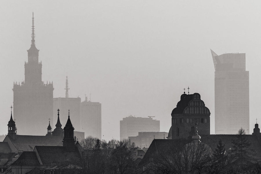 Panorama Warszawy, miasto butiku BELLER przy Mokotowskiej 71