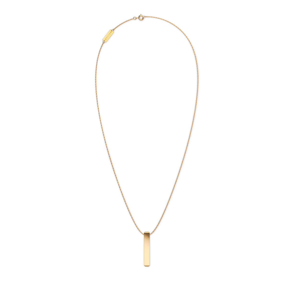 Gold necklace Angle N°2