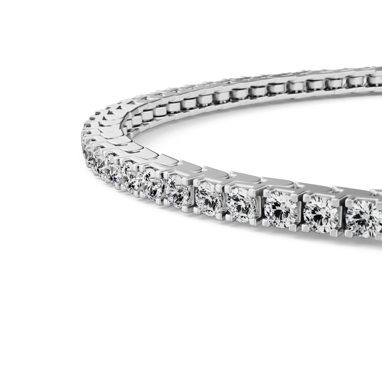 Złota bransoletka BELLER Bridal N°4, złoto 585/750, ręcznie robiona biżuteria z naturalnymi brylantami, ujęcie 2