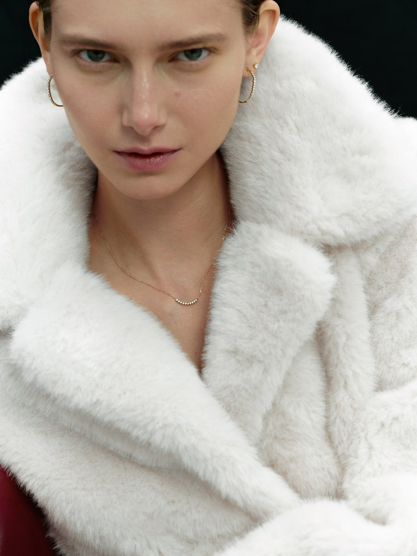 Naszyjnik złoty Promise z brylantami N°1