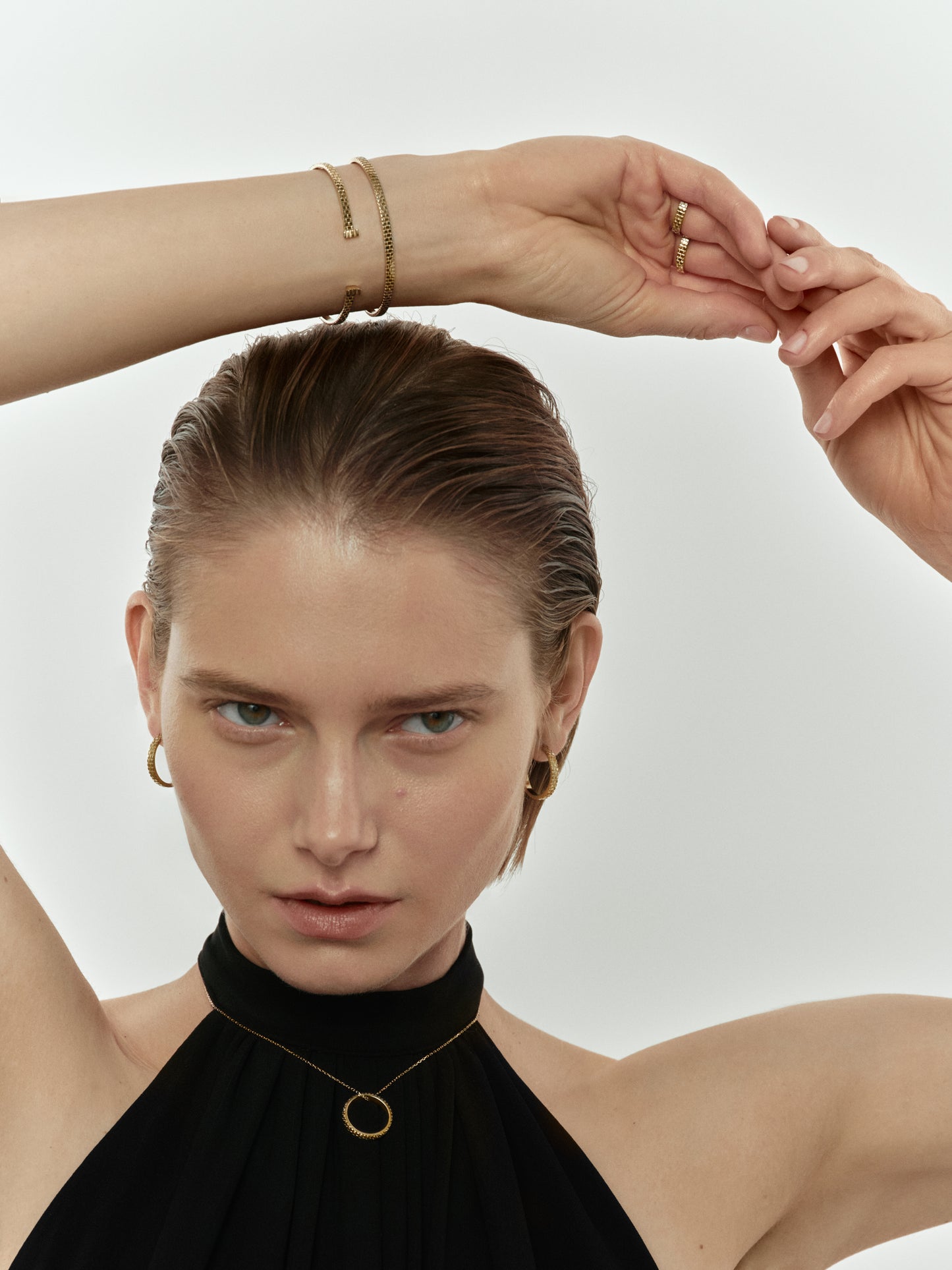 Naszyjnik złoty Barbakan N°1