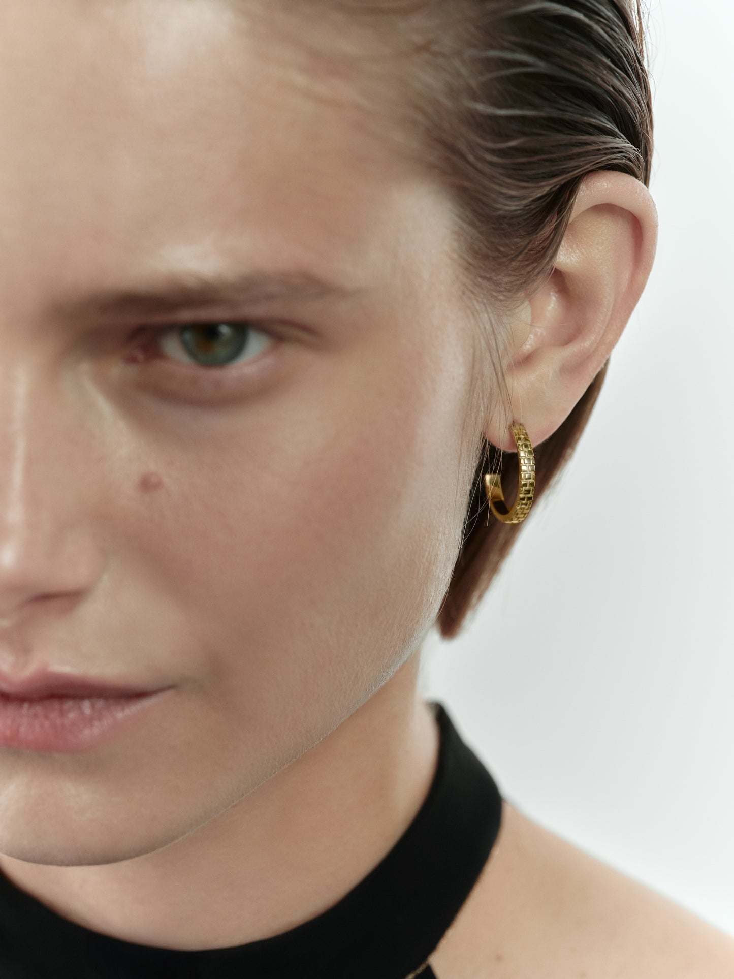 Kolczyki złote Barbakan N°1