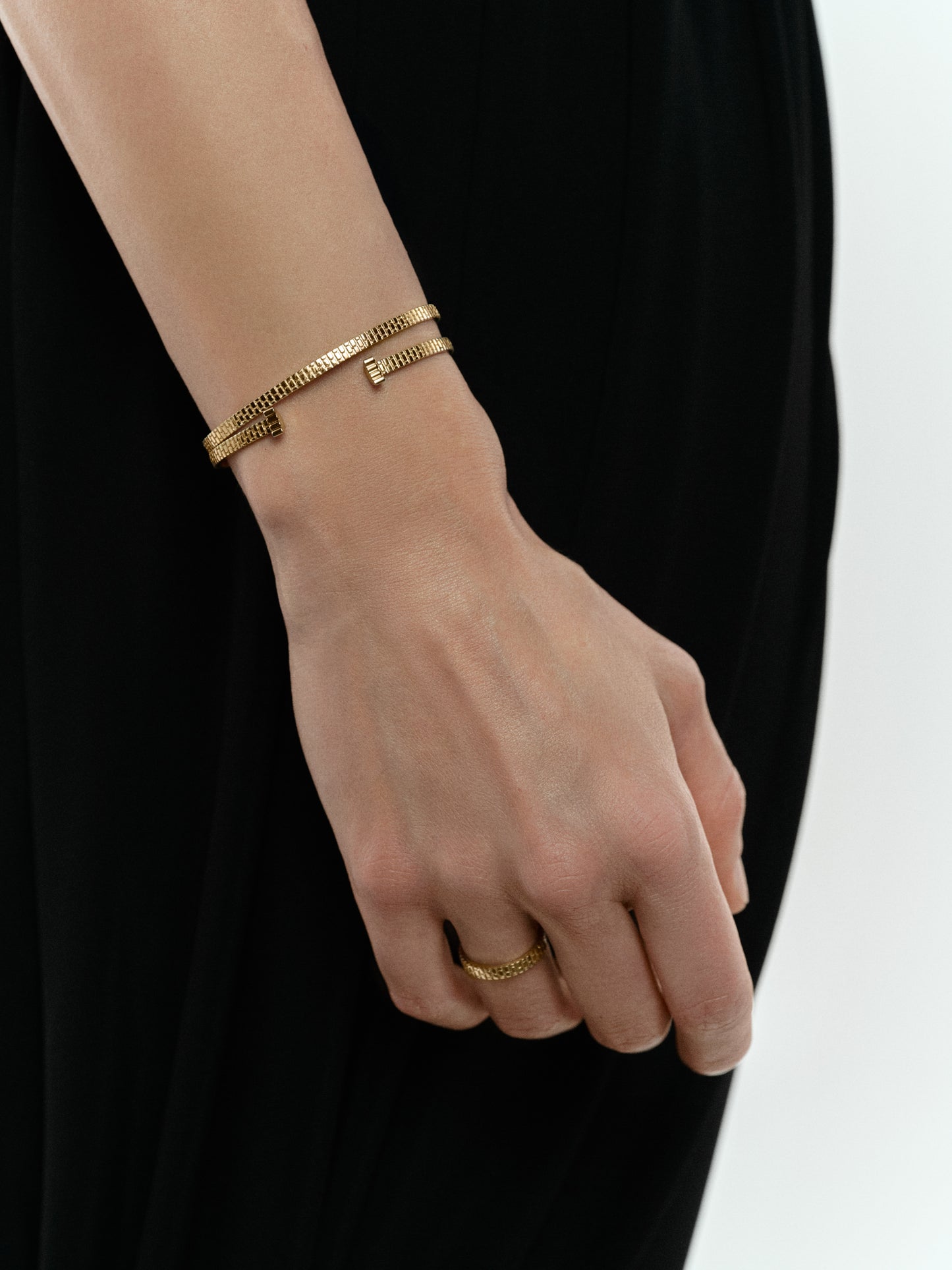 Bransoletka złota Barbakan N°1