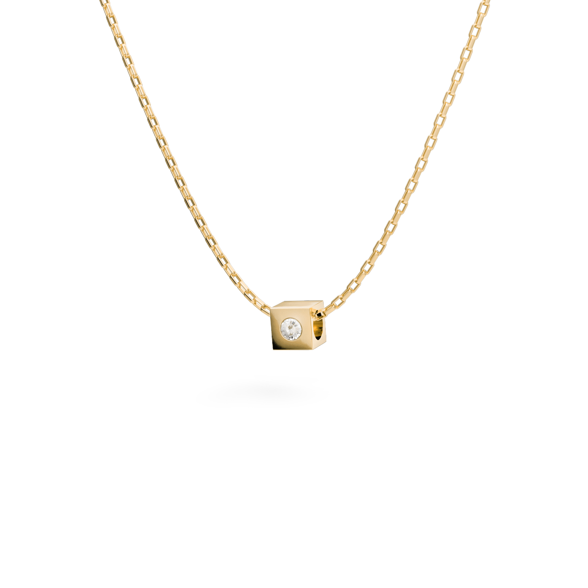 Gold pendant Basic N°1