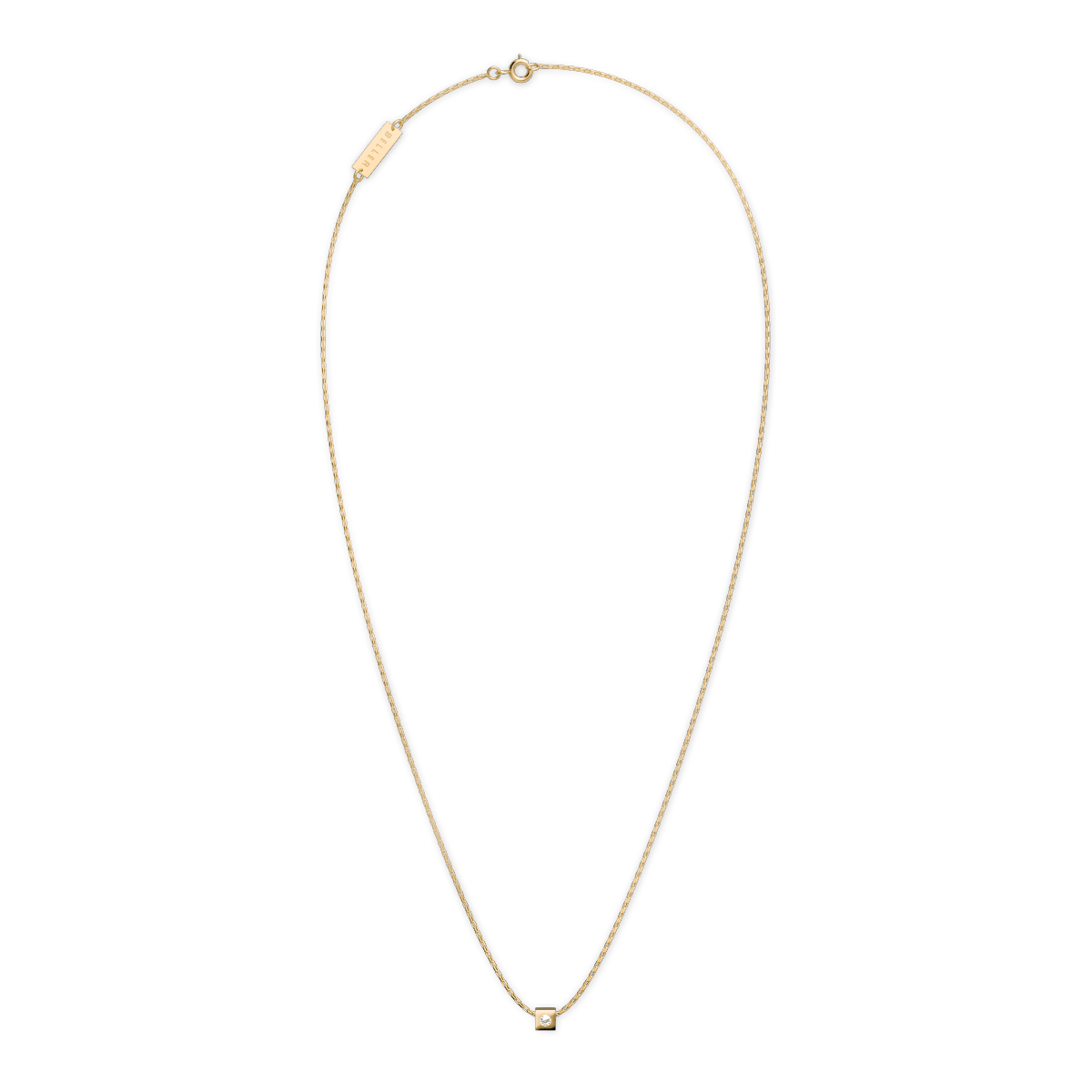 Gold pendant Basic N°1