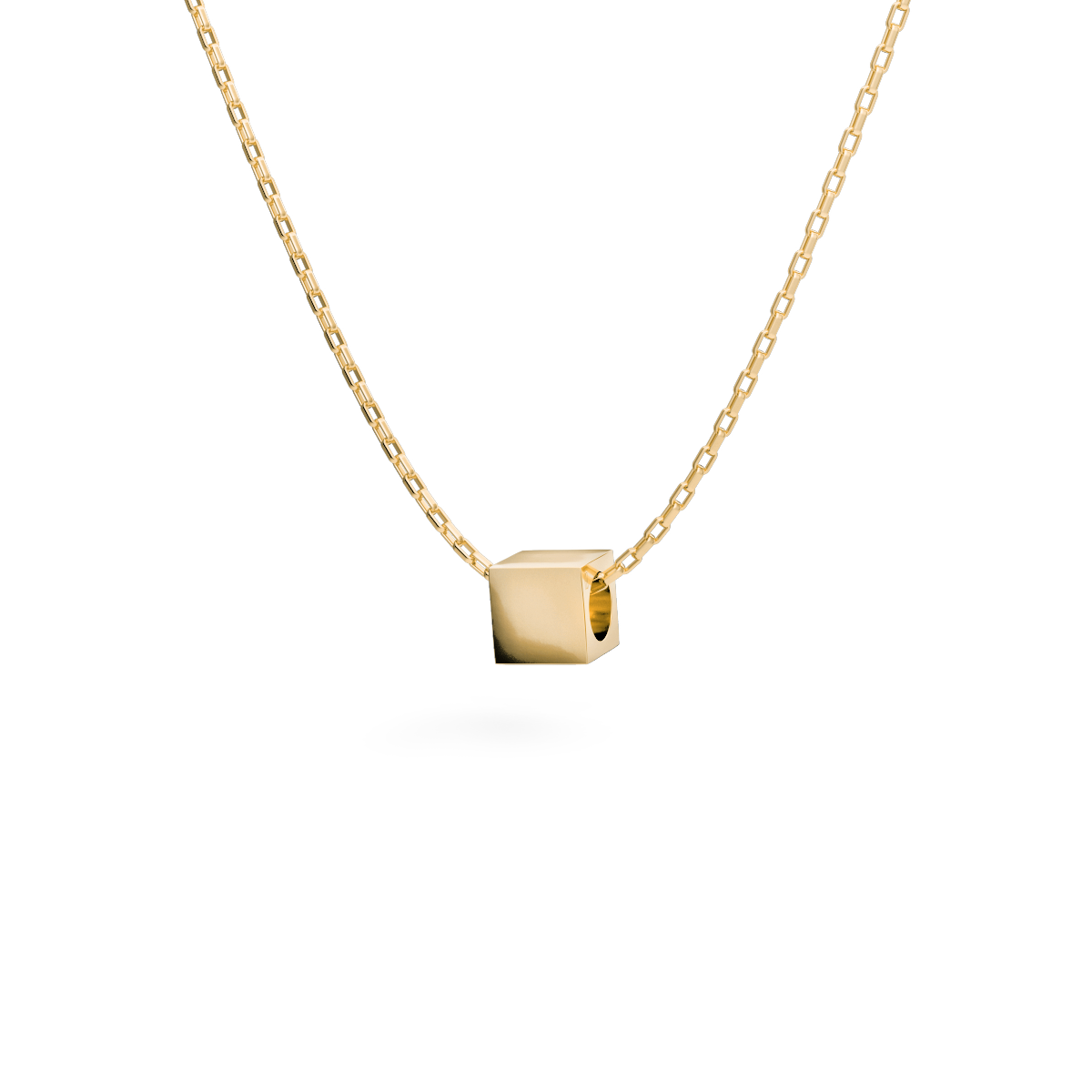 Gold pendant Basic N°5