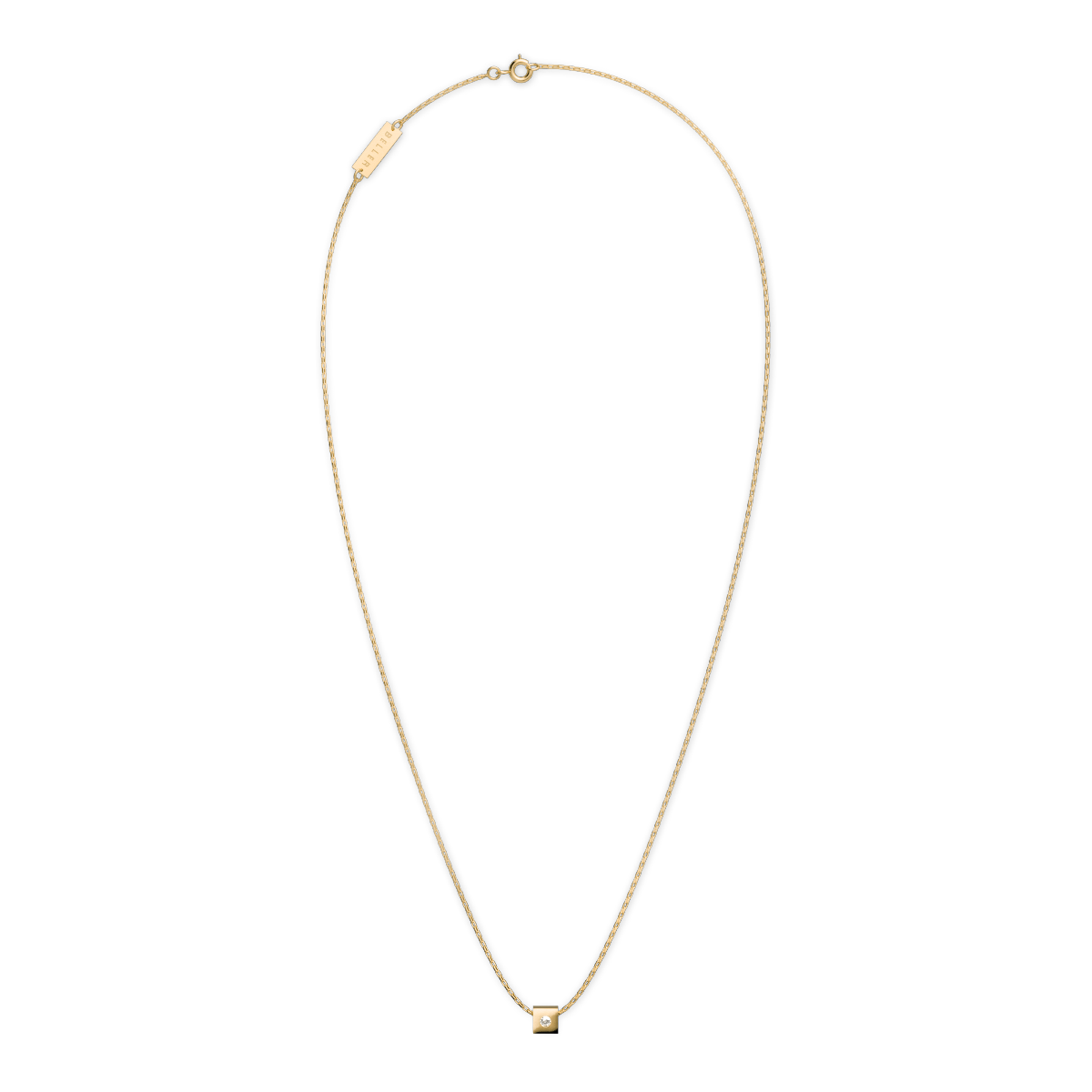 Gold pendant Basic N°4