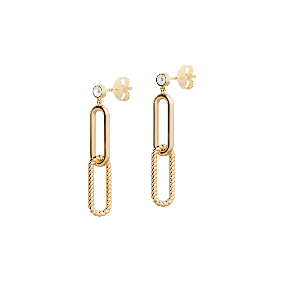 Gold earrings Elements N°4