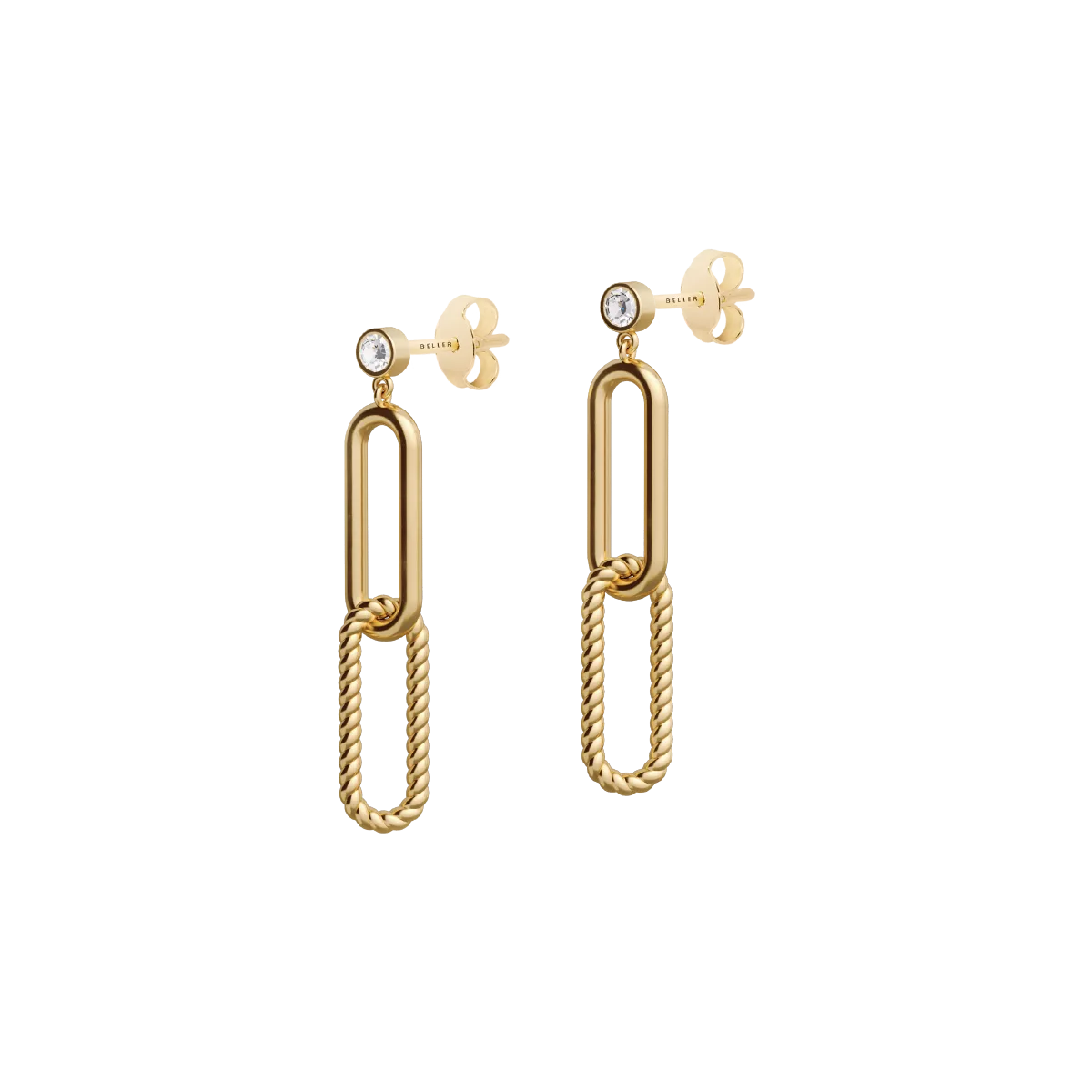 Gold earrings Elements N°4