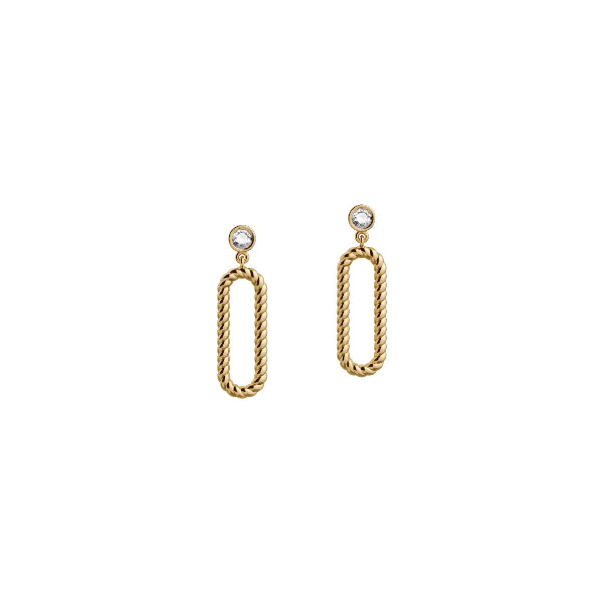 Gold earrings Elements N°3