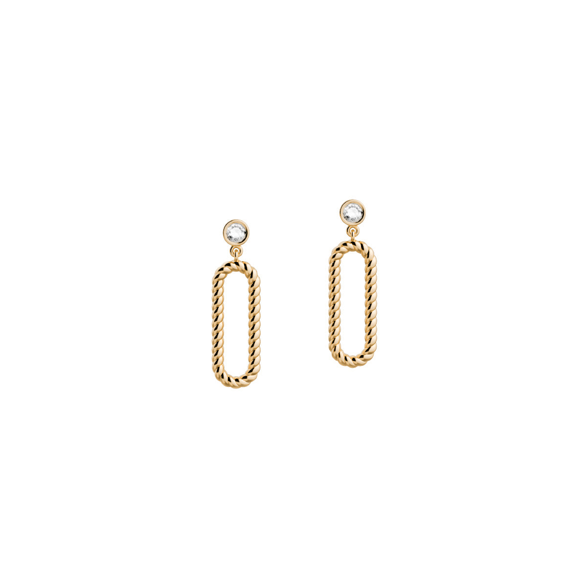 Gold earrings Elements N°3