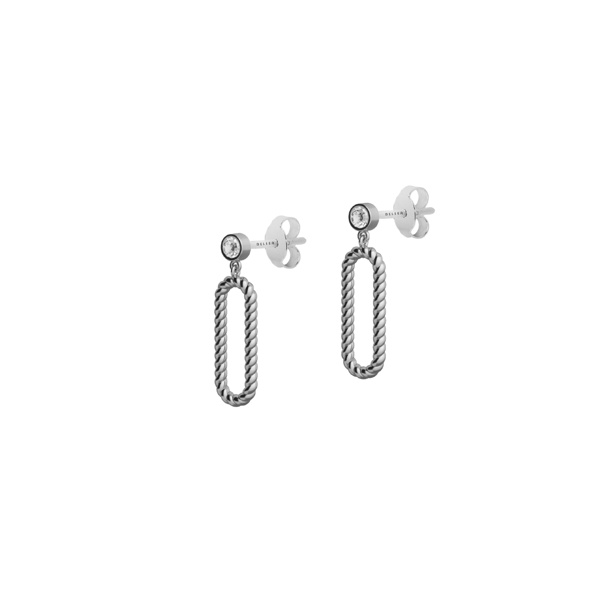 Silver earrings Elements N°3