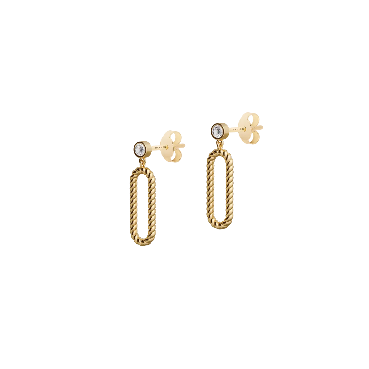 Gold earrings Elements N°3