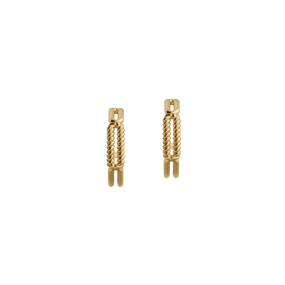 Gold earrings Elements N°7