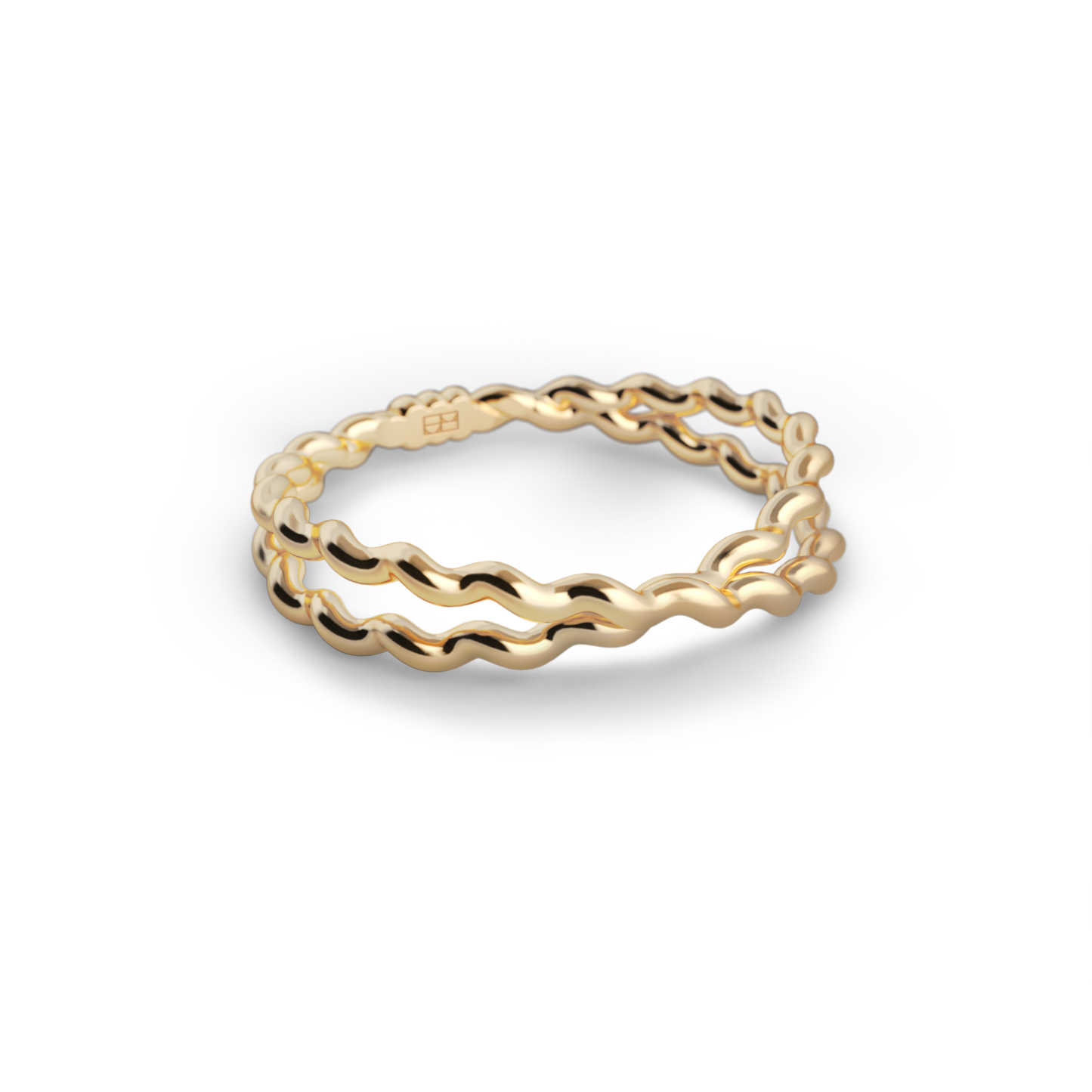 Gold ring Elements N°12