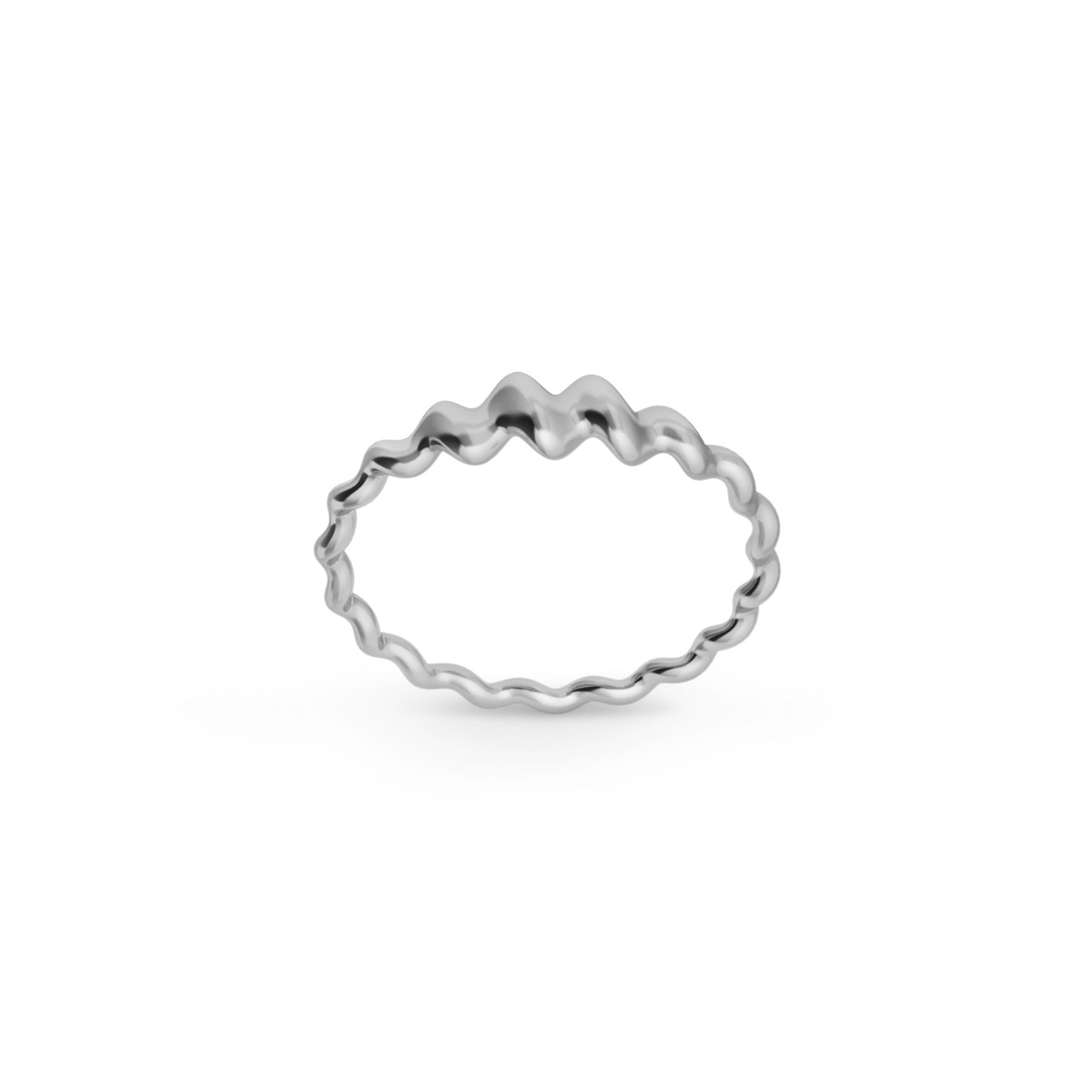 Silver ring Elements N°11