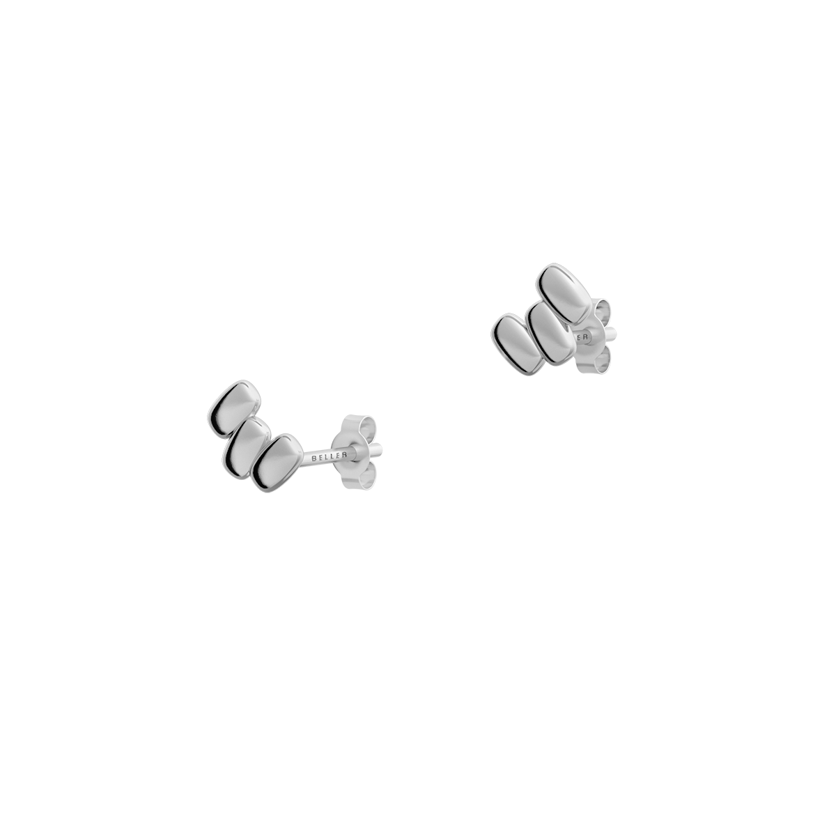 Kolczyki srebrne Cube N°3