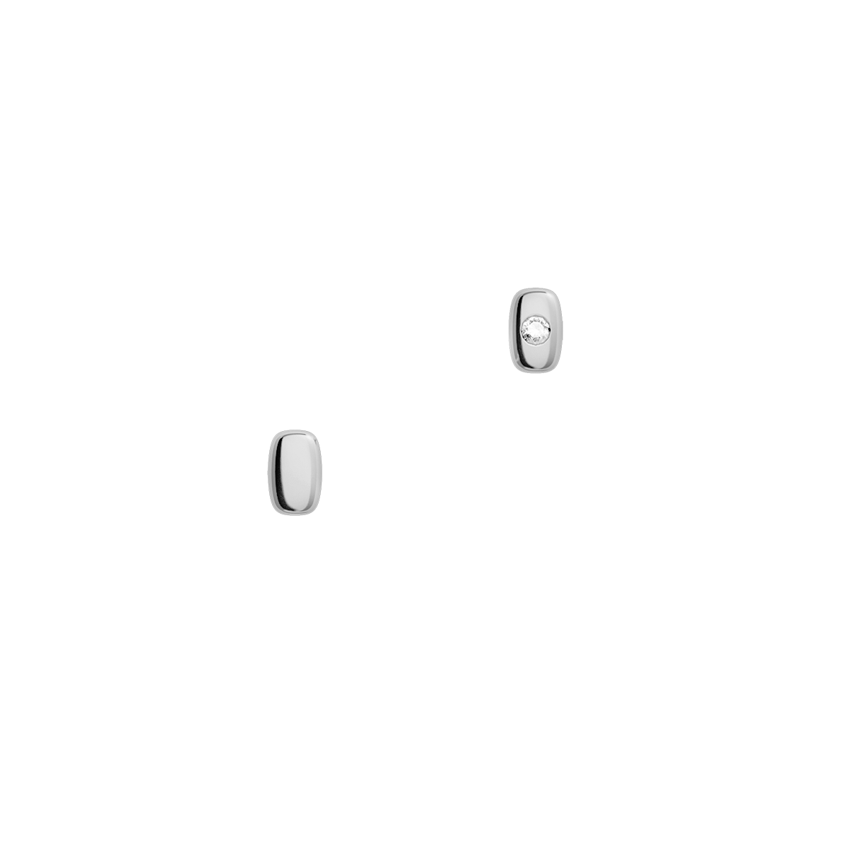 Kolczyki srebrne Cube N°5