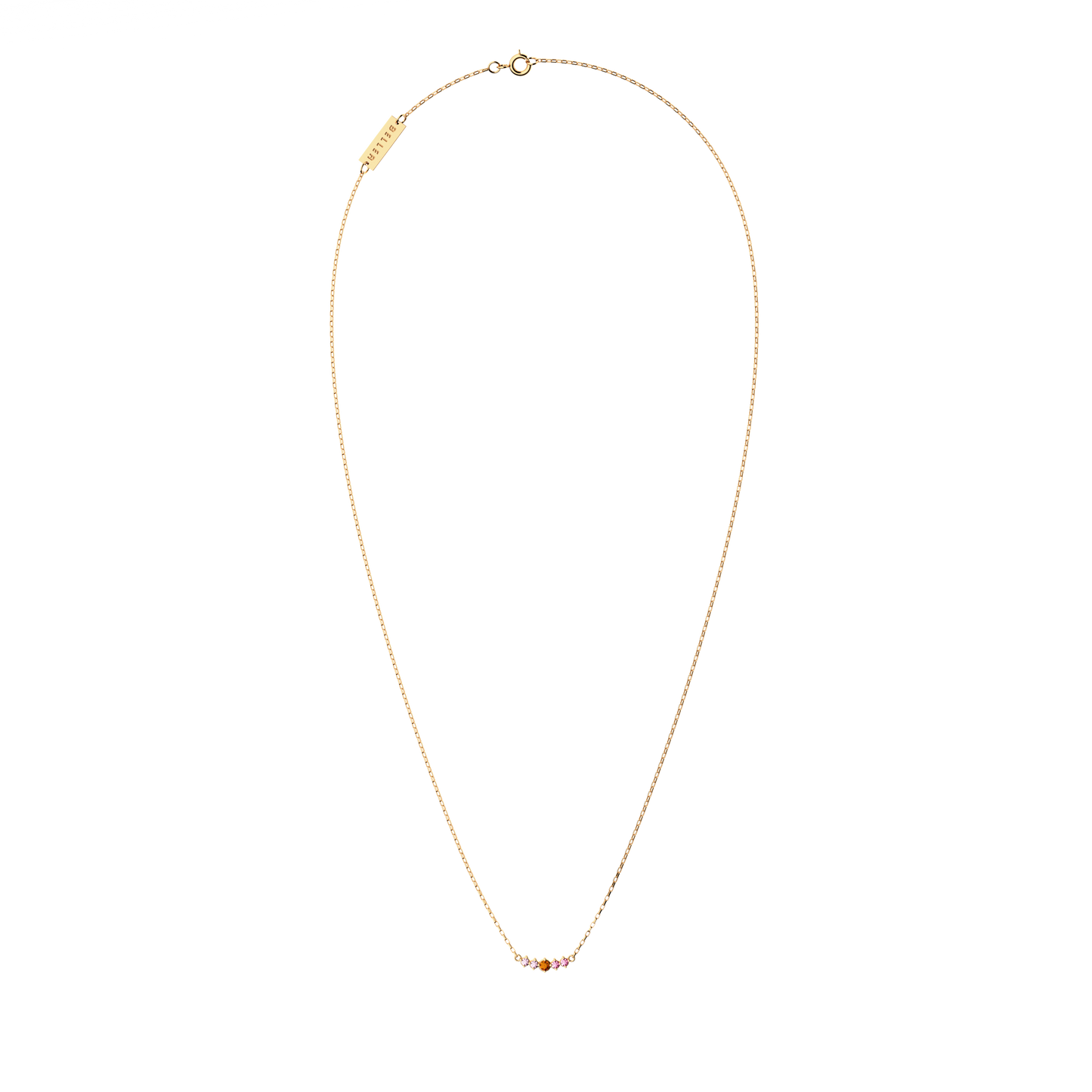 Naszyjnik złoty Witraż krakowski N°1