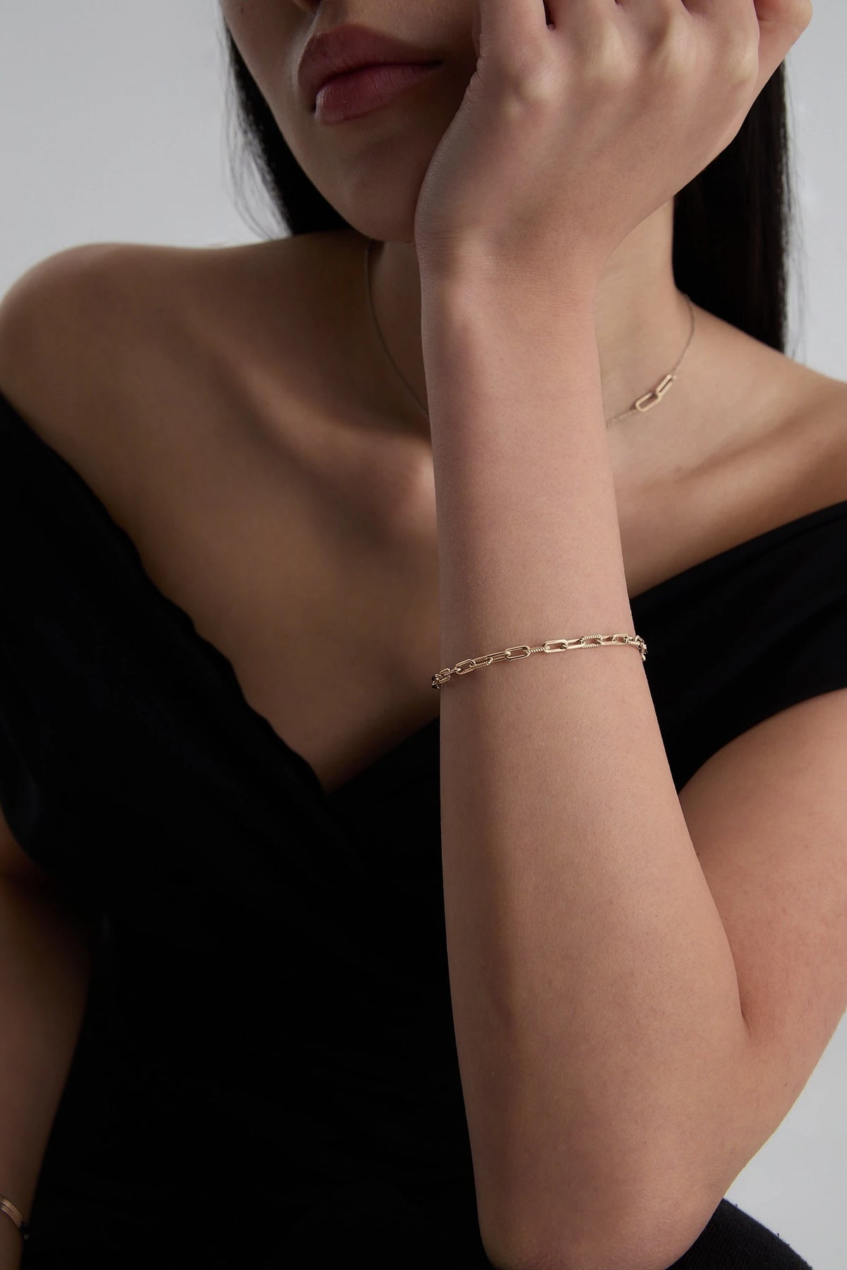 Gold bracelet Elements N°10