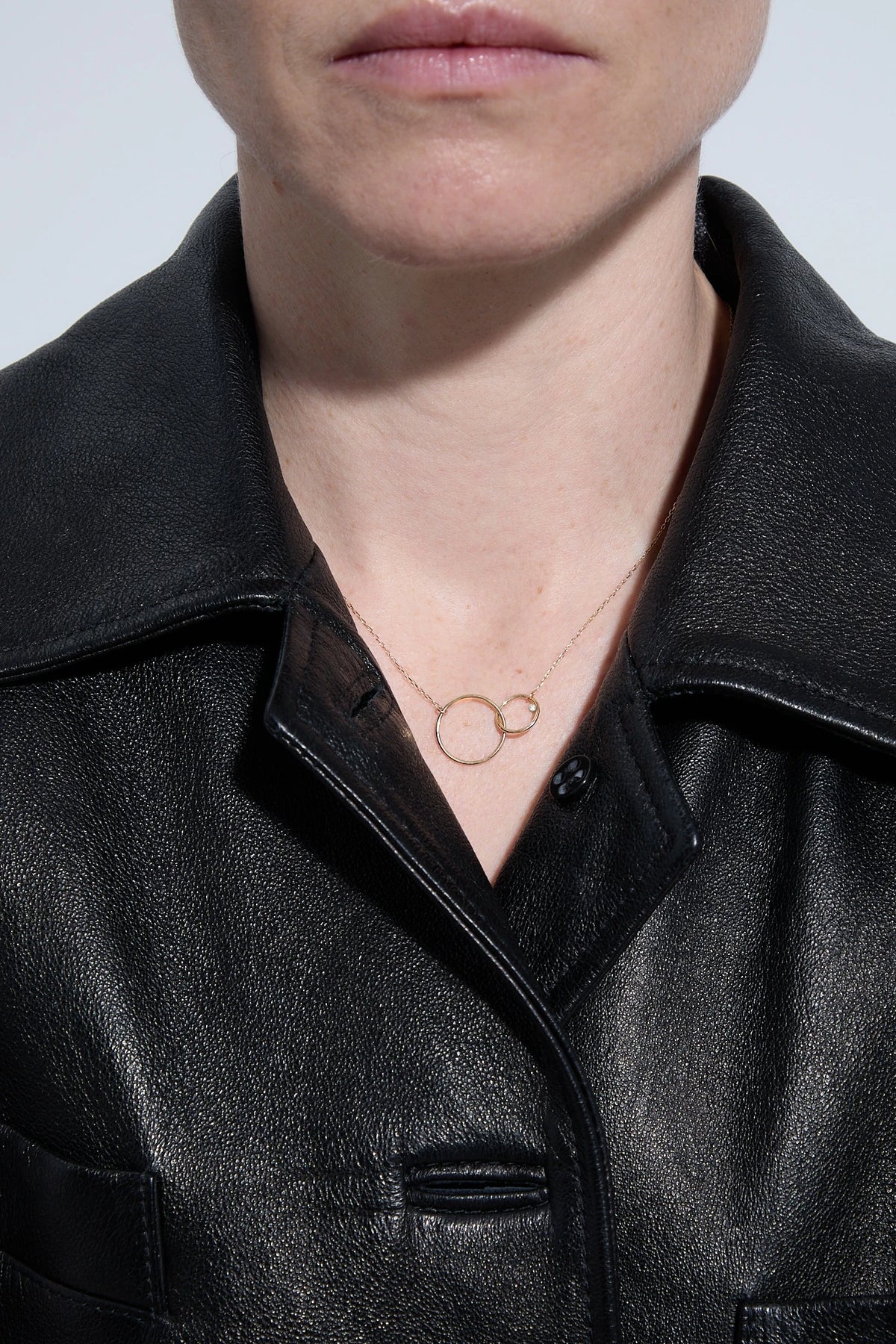 Gold necklace Minimal N°1