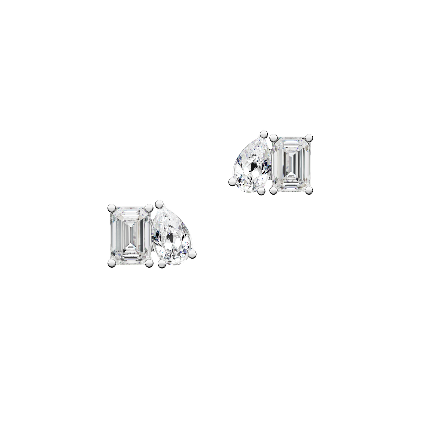 Kolczyki złote z brylantami Bridal N°10