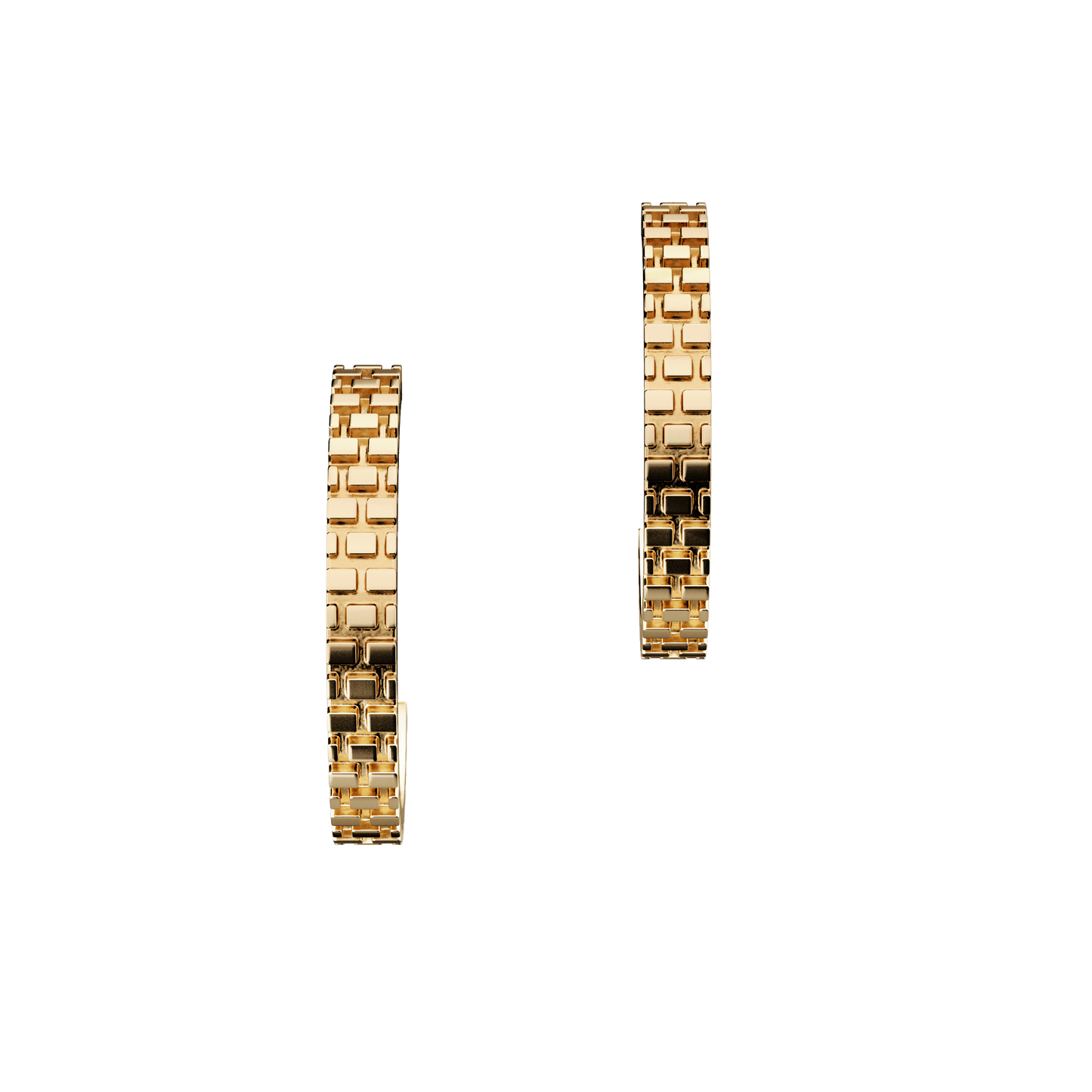 Kolczyki złote Barbakan N°1