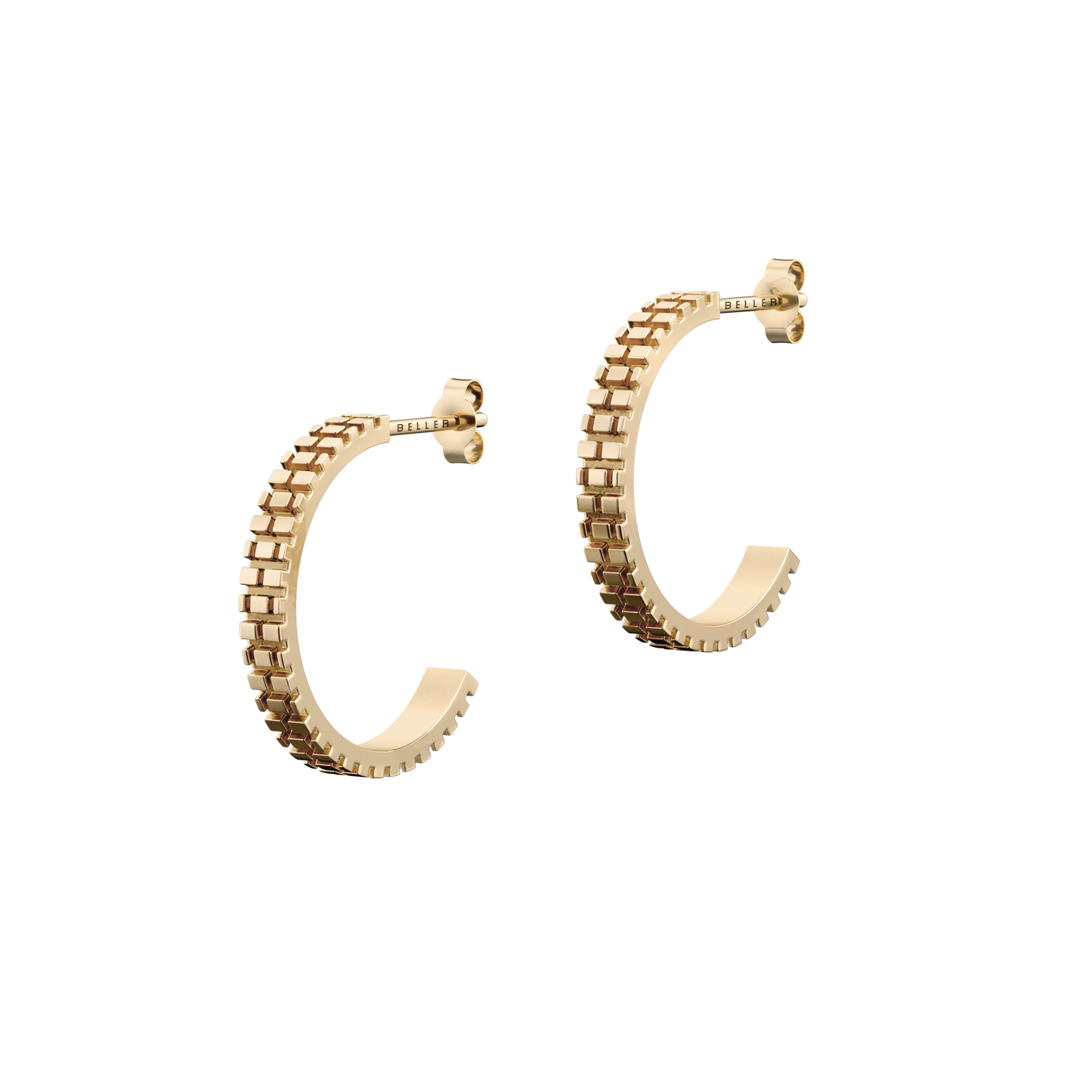 Kolczyki złote Barbakan N°1