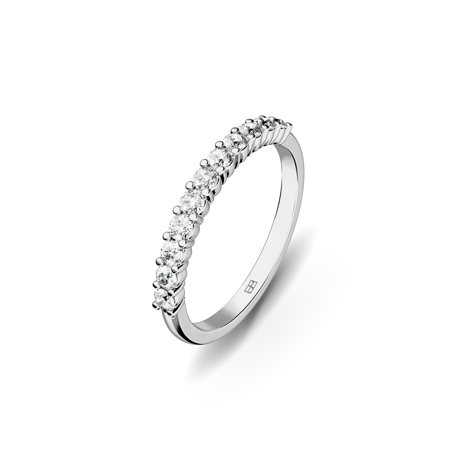 Obrączka złota z brylantami Bridal N°5