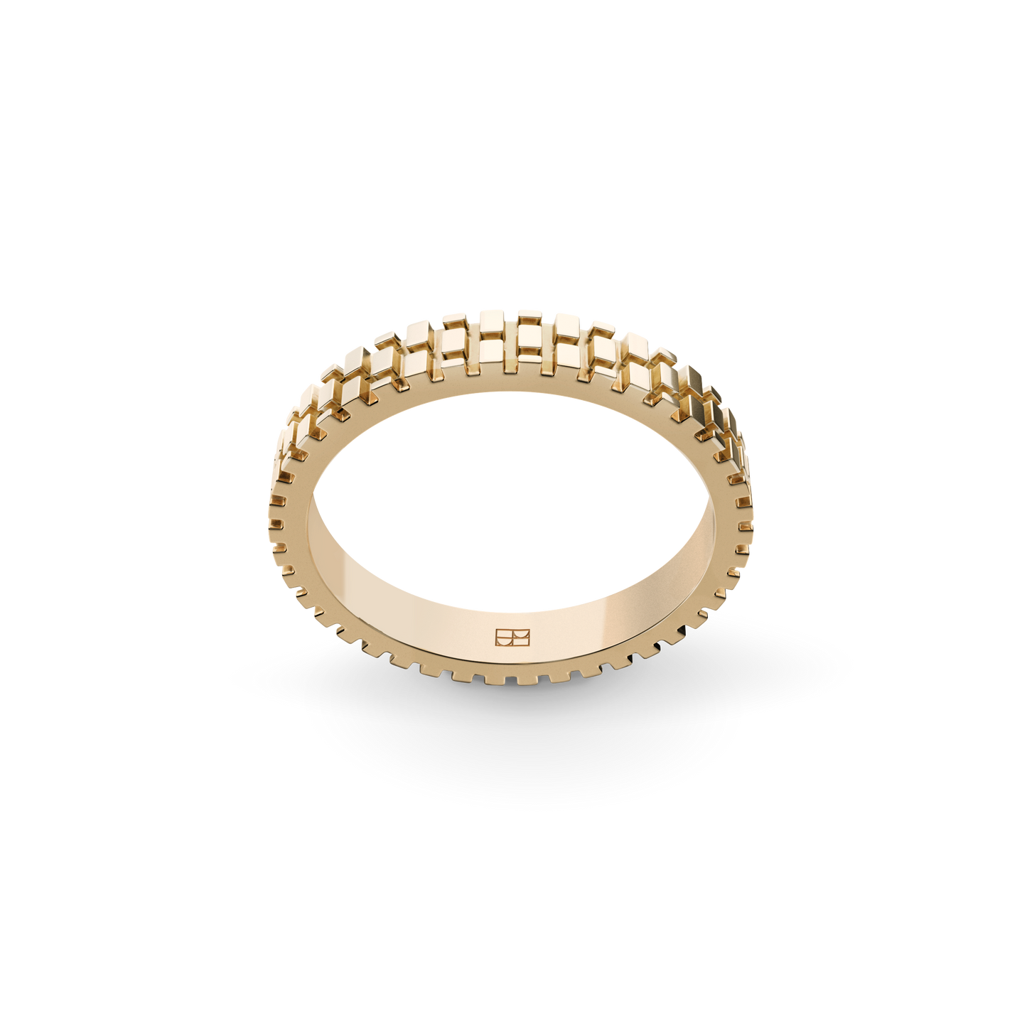 Pierścionek złoty Barbakan N°1