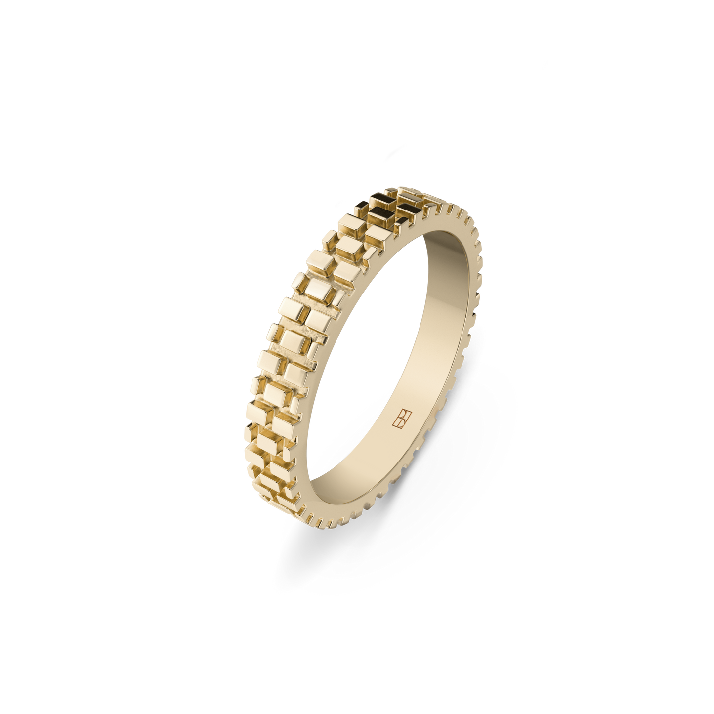 Pierścionek złoty Barbakan N°1