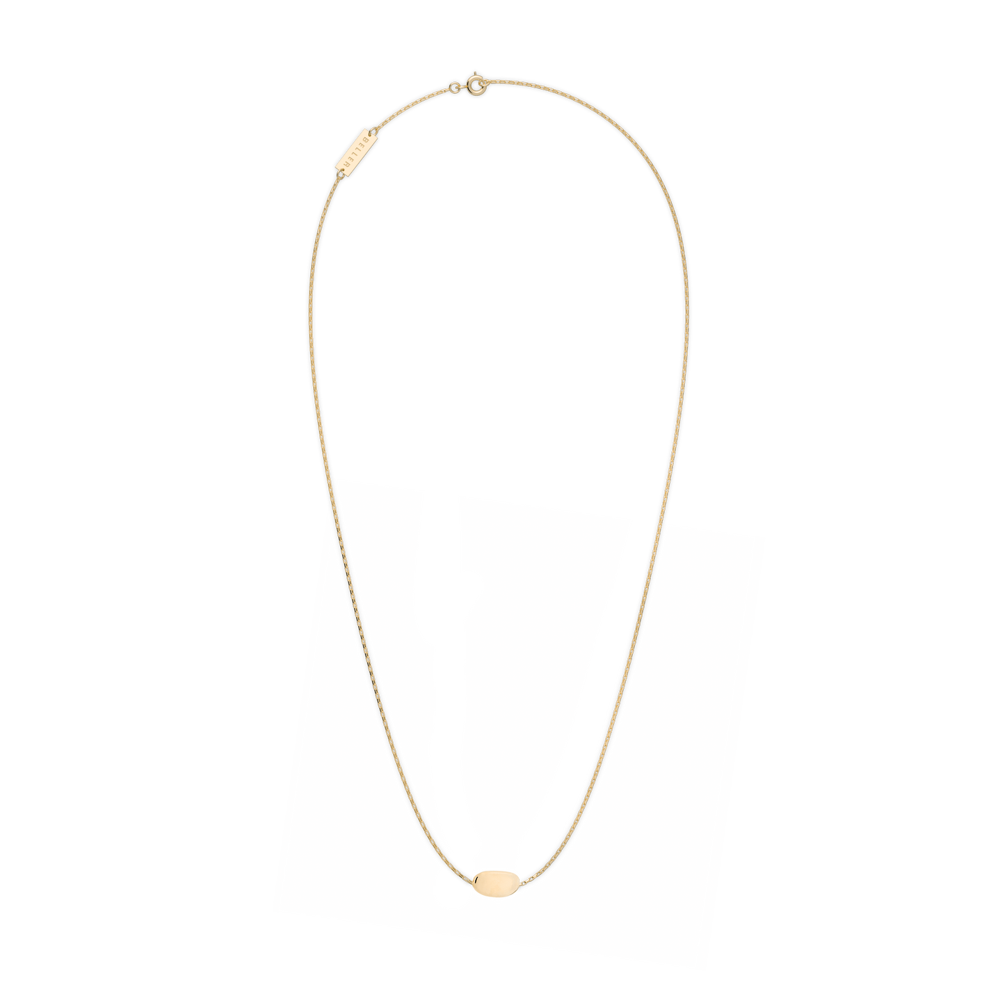 Gold necklace Pearl N°1